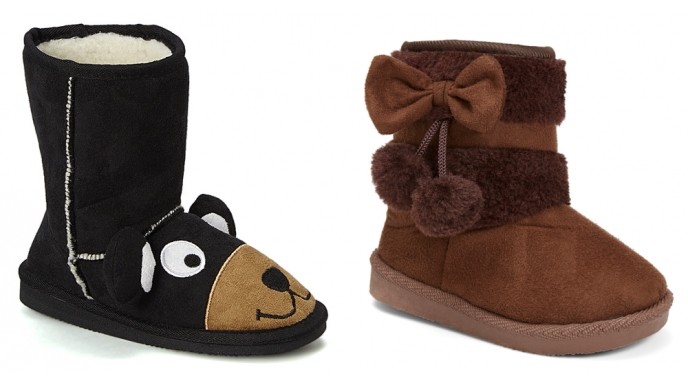 Faux Shearling Boots Just $5.49 + Free Shipping @ Zulily