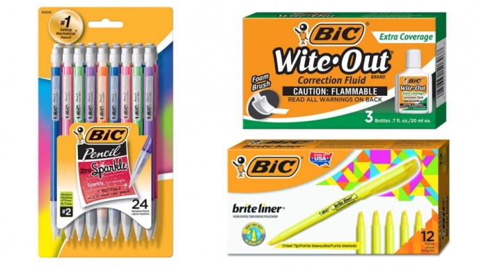 Up To 86% Off BIC Office And School Supplies @ Amazon