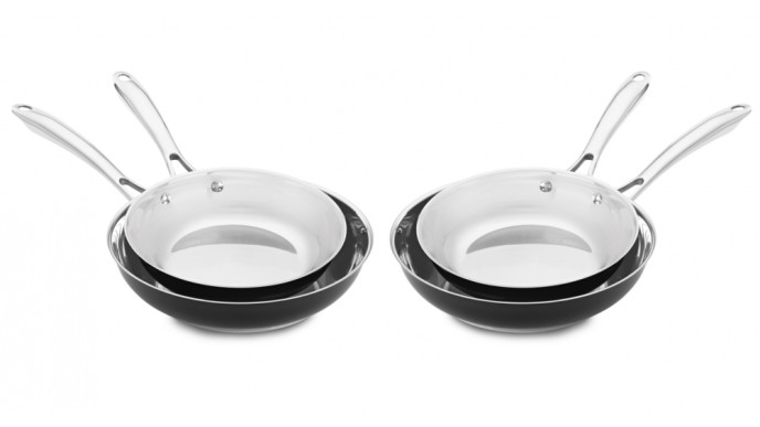 2 Pack KitchenAid Stainless Steel Skillets Just $15 @ Walmart