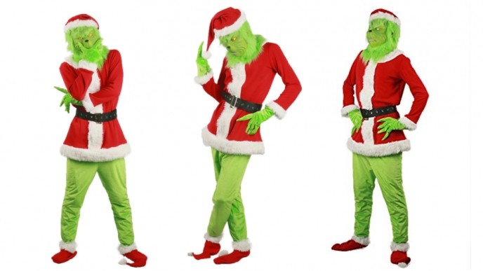 The Grinch Christmas Costume Is Now Available @ Amazon