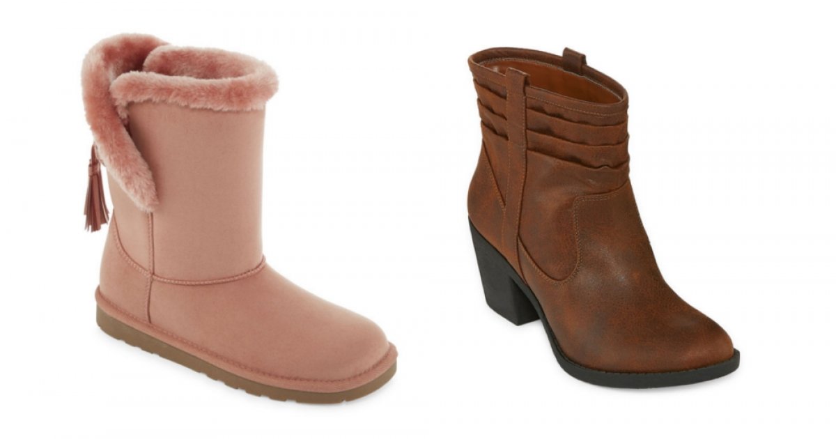 Women's Boots Just 16 JC Penney