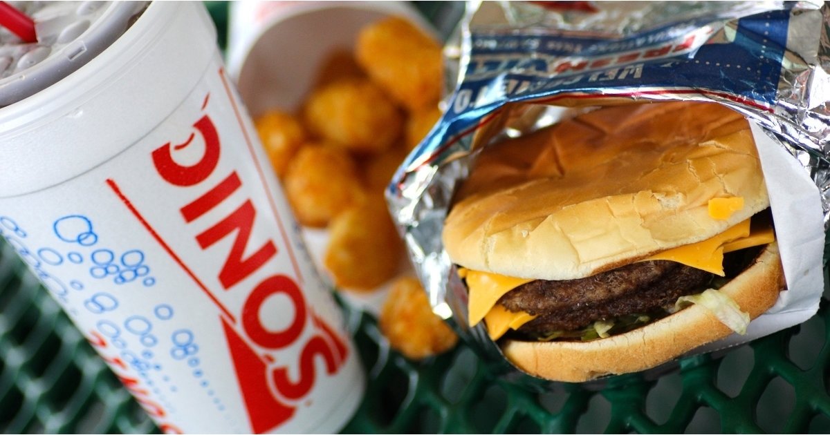 Menu at Sonic Drive-In fast food, Laurel, MS-15