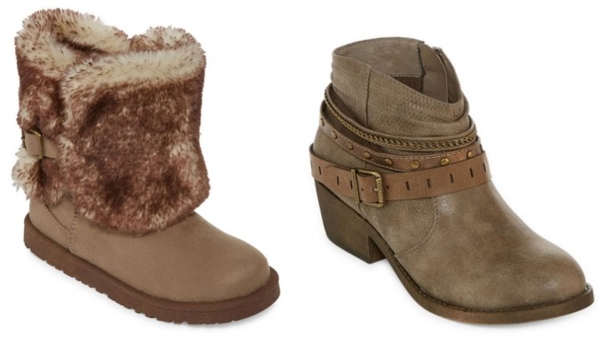 Buy 1 Get 2 Free Boots For The Family @ JC Penney