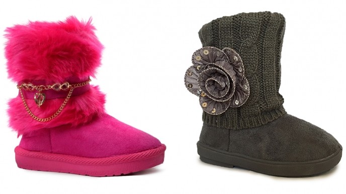 Kids Winter Boots From $5.49 + Free Shipping @ Zulily