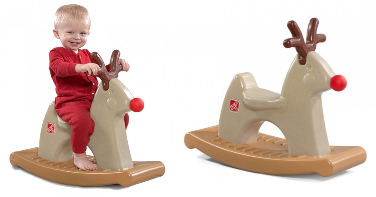 Step2 Rudolph The Rocking Reindeer Down To 20 Bed Bath and Beyond