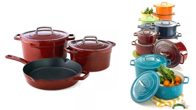 70% Off Martha Stewart Cast Iron Cookware @ Macy's