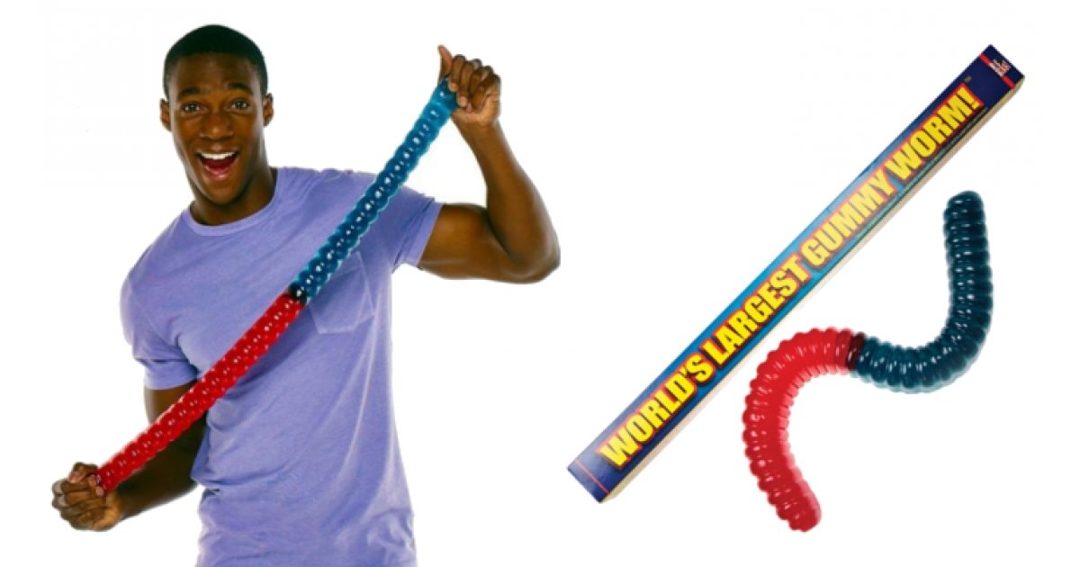 big stuffed worm