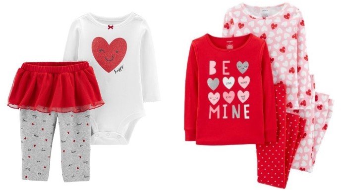 Up To 70% Off Carter's Valentines Day Apparel @ Carter's