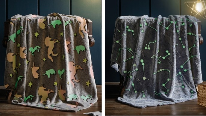 Glow In The Dark Throws Just $20 Shipped @ Zulily
