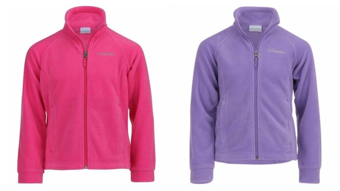 Girls Columbia Benton Springs Fleece Jackets Just $12 @ Academy