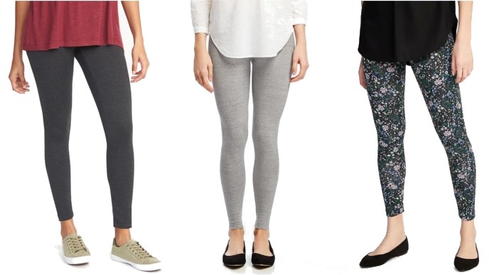 Women's And Girls Leggings Just $5 Today Only @ Old Navy