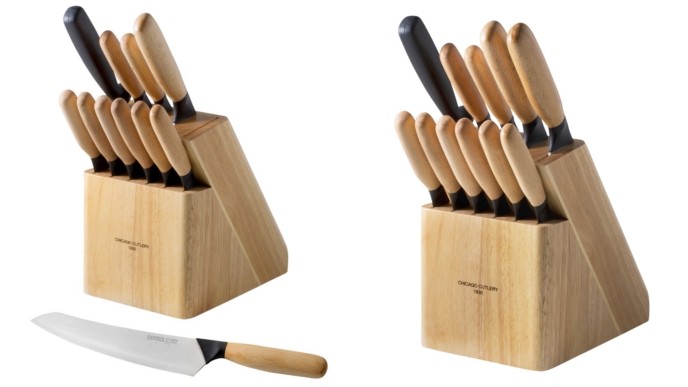 12 Piece Chicago Cutlery Block Set Just $20 (Was $100) @ Walmart