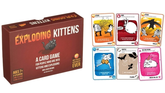 Exploding Kittens Card Game Now 50% Off @ Amazon