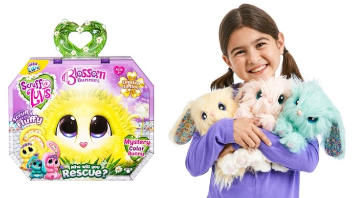 Pre-Order Your Little Live Scruff-a-Luv'S Blossom Bunnies Now @ Amazon