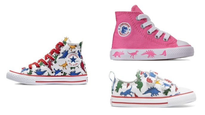 Cutest Kids' Shoes Ever! The Chuck Taylor Dinoverse Have Arrived