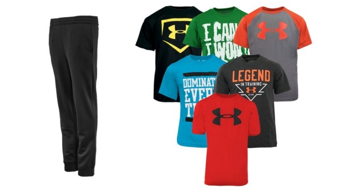 Kids Under Armour T-Shirt And Pant Set Just $16 @ Proozy