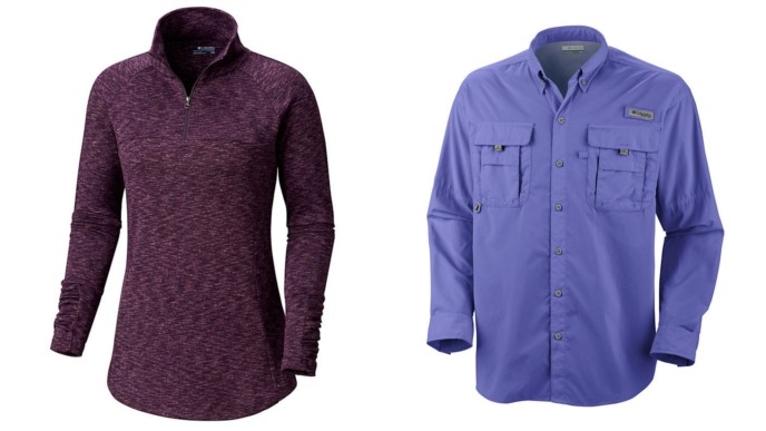 Up To 50% Off Apparel + Extra 20% Off @ Columbia