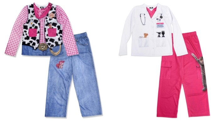 Kids Costume Pajamas Down To $5 @ Walmart