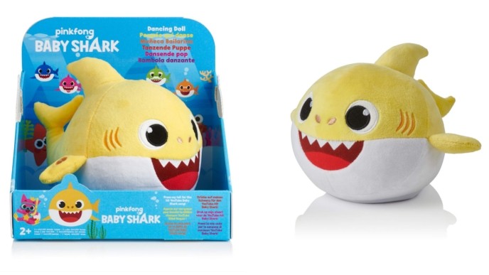 pinkfong baby shark official dancing doll