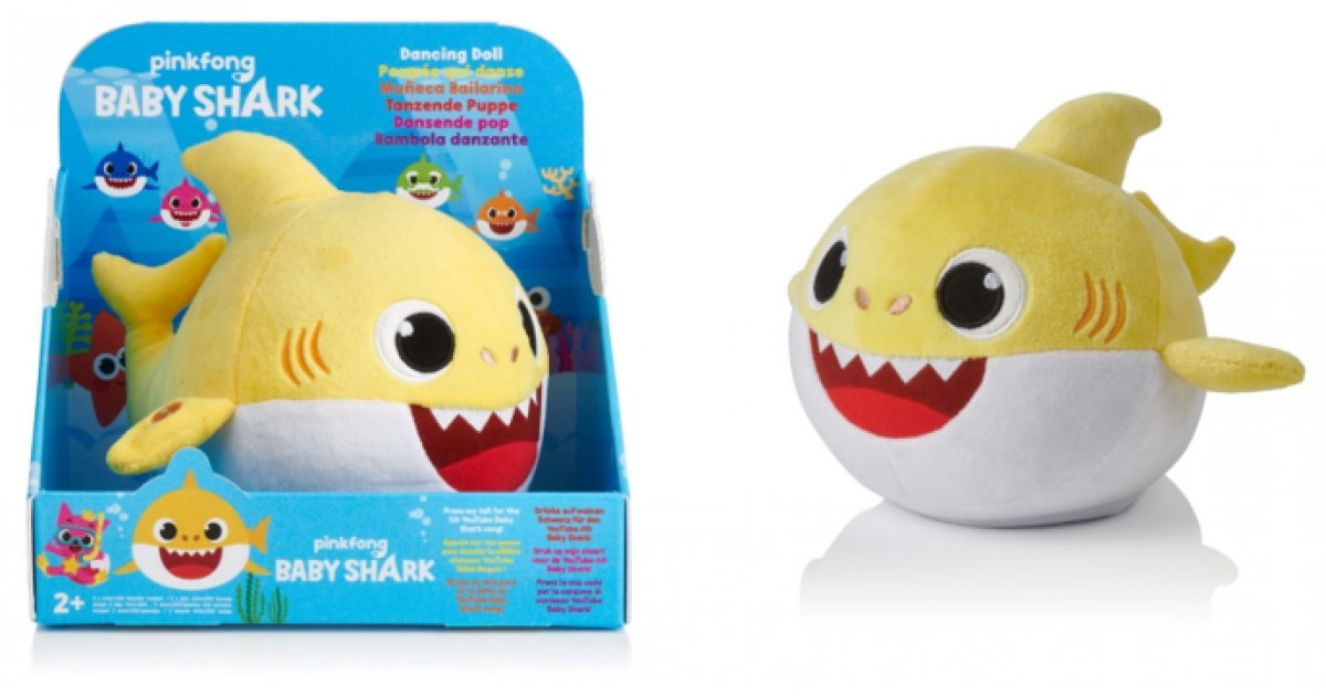 pinkfong baby shark official dancing doll