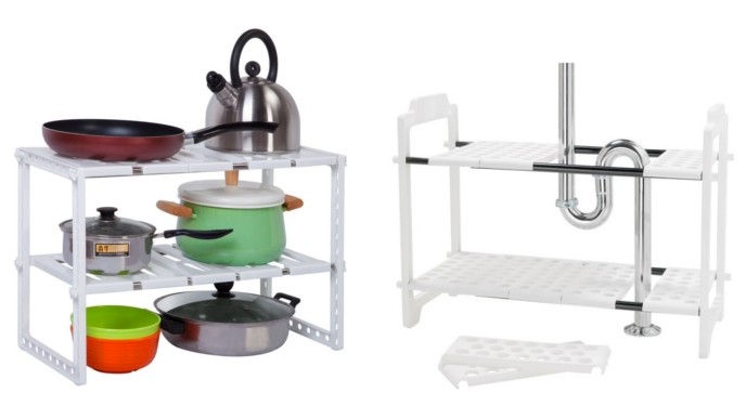 50% Off This Under The Kitchen Sink Organizer @ Amazon