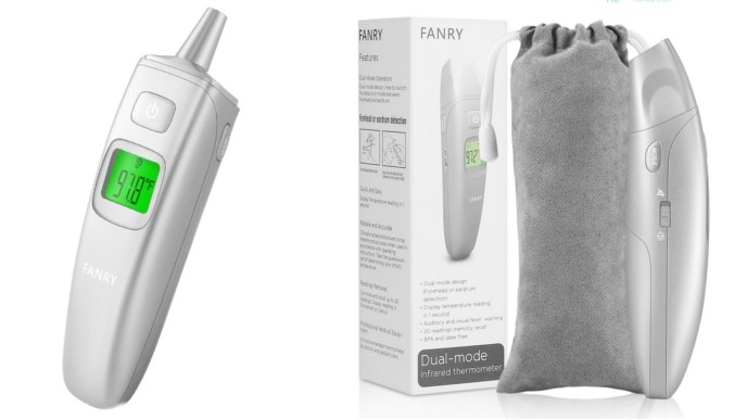 2-In-1 Forehead And Ear Thermometer Just $8 @ Amazon