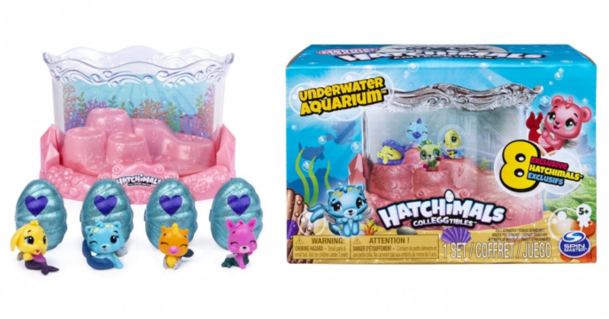 hatchimals underwater aquarium