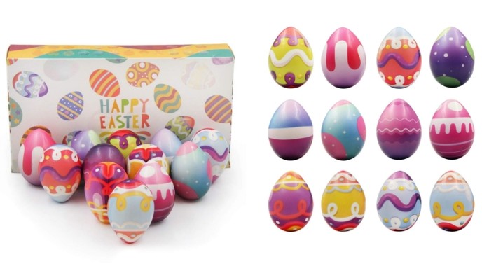 40% Off 12 Piece Easter Egg Squishies @ Amazon