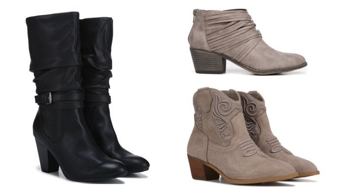 Up To 75% Off Women's Booties @ Famous Footwear