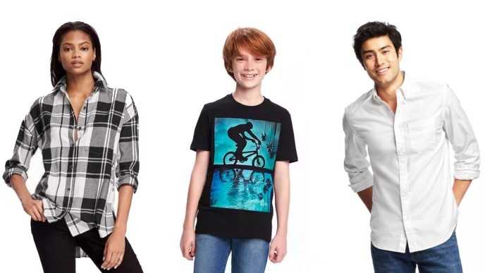 Extra 40% Off Everything Today Only @ Old Navy