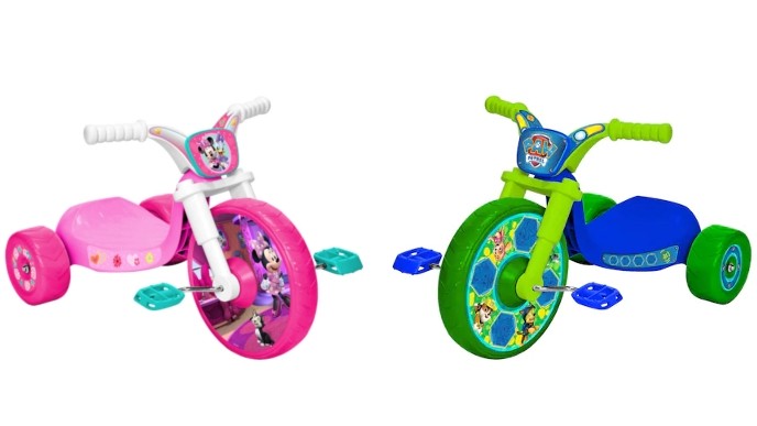Character Fly Wheel 3 Wheeler Ride On's Just $21 @ Kohl's