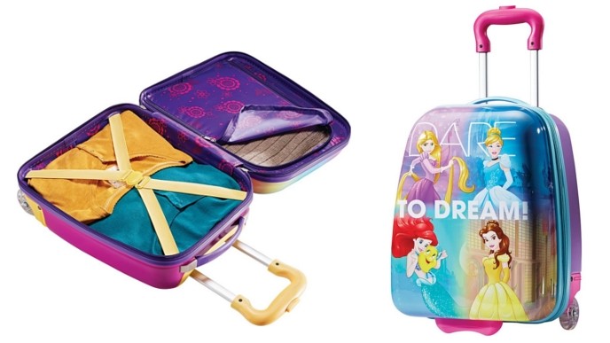 disney princess hardside luggage