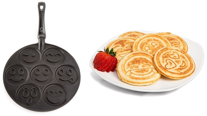 Smiley Face Pancake Pan Now 50% Off @ Macy's