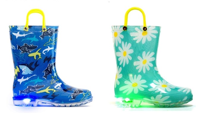 40% Off Light Up Rain Boots @ Amazon