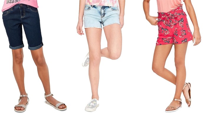 Buy 1 Get 1 Free Shorts + Free Shipping @ Justice