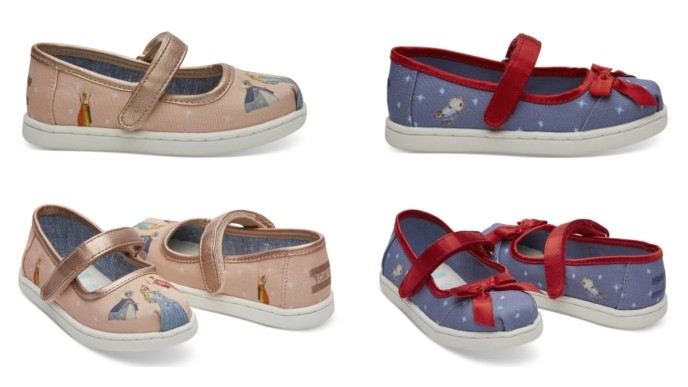 Disney Tiny Toms Footwear Now 50% Off @ Toms
