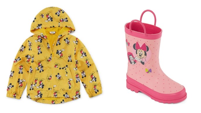 40% Off Disney Raincoats And Boots @ JC Penney