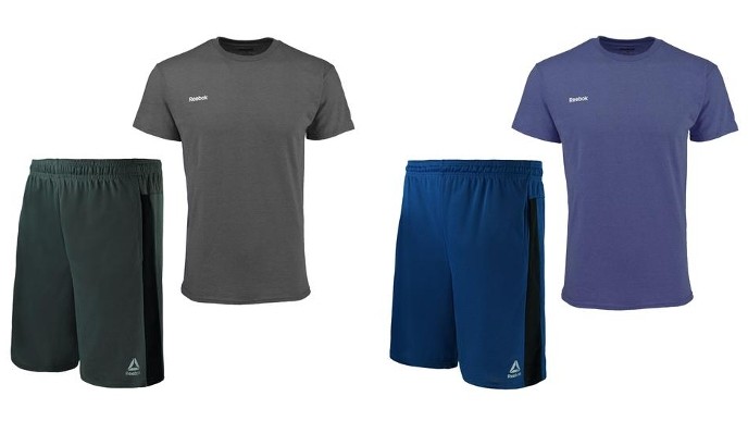 Men's Reebok T-Shirt And Shorts Set Just $14 @ Proozy