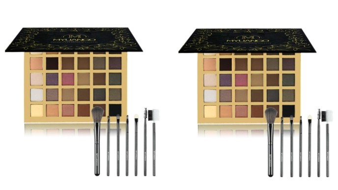 30 Color Eyeshadow Palette With Brush Set Down To $6 @ Amazon