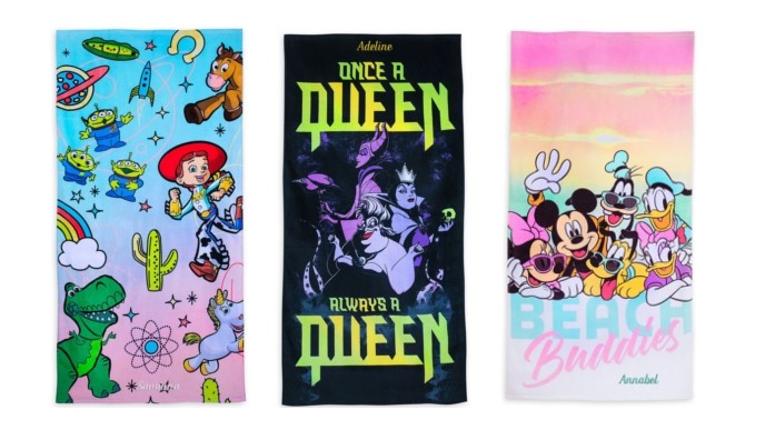 Personalized Disney Beach Towels Just $13 @ Disney Store