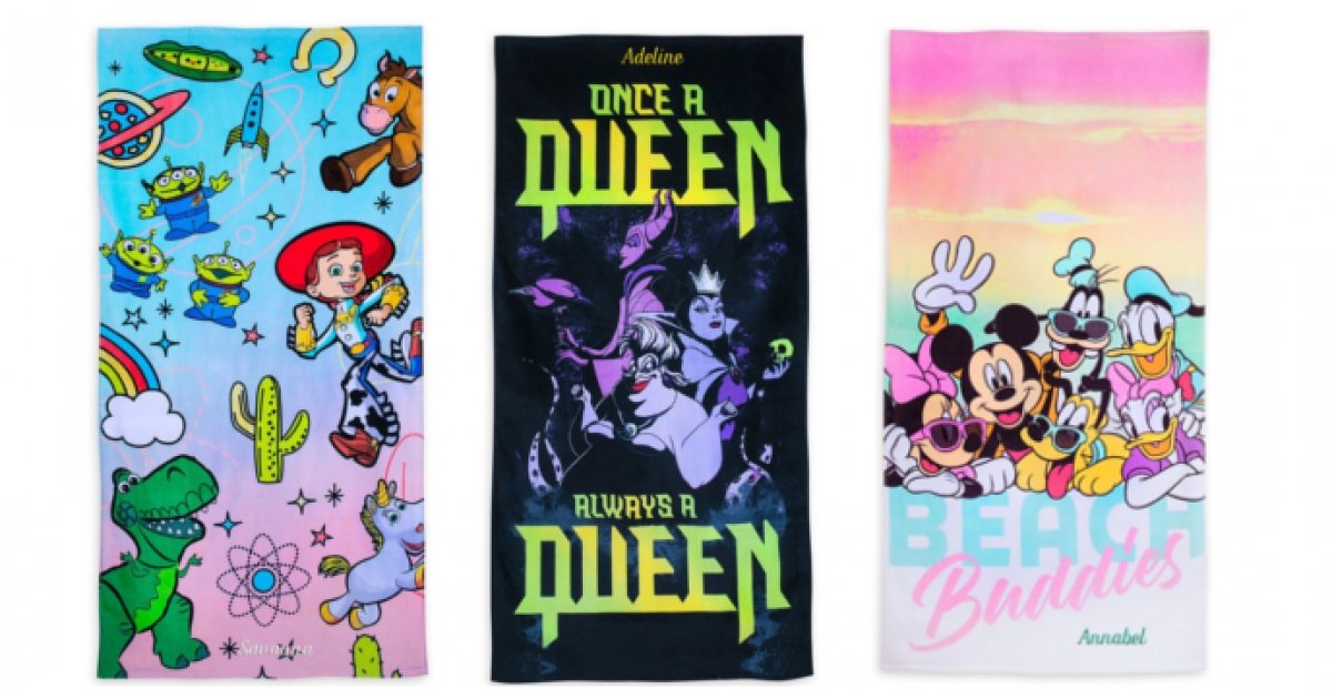 Personalized Disney Beach Towels Just 13 Disney Store