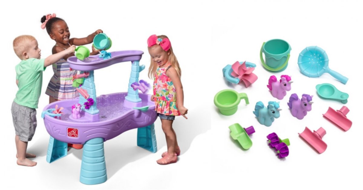 step2 unicorn water table