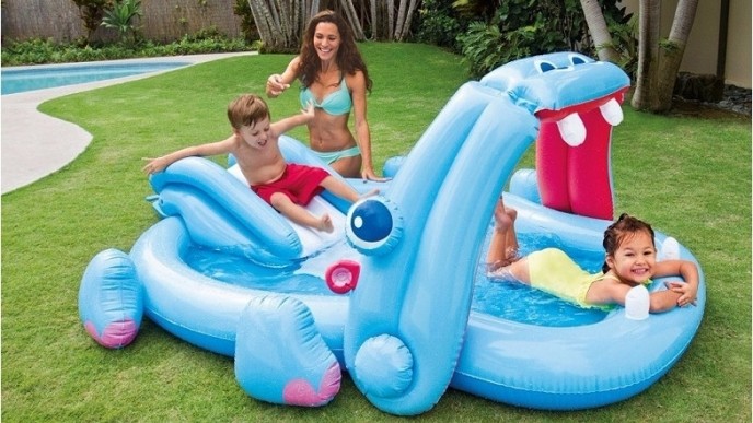 Intex Inflatable Hippo Play Pool $23.99 (was $69.99) @ Newegg
