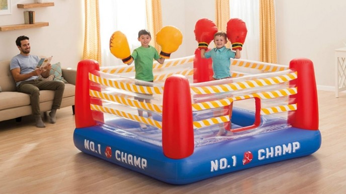 Jump-O-Lene Boxing Ring Bouncer Just $63 @ eBay