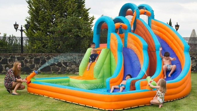 Twin Peaks Inflatable Water Slide 45% Off @ Zulily