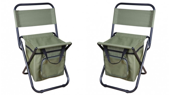Camping Stool With Cooler Bag Just $18 @ Amazon