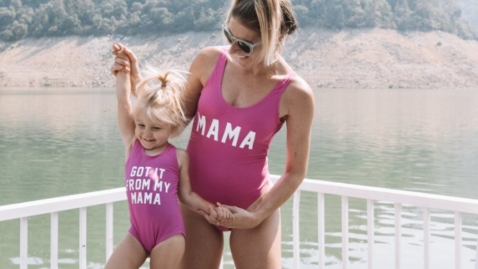 Mommy And Matching Daughter Swimsuits From $5 @ Amazon