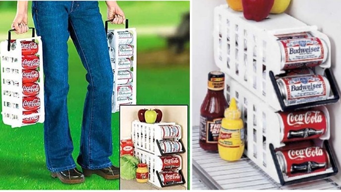 50% Off Store N' Tote Stackable Can Dispenser @ Rakuten