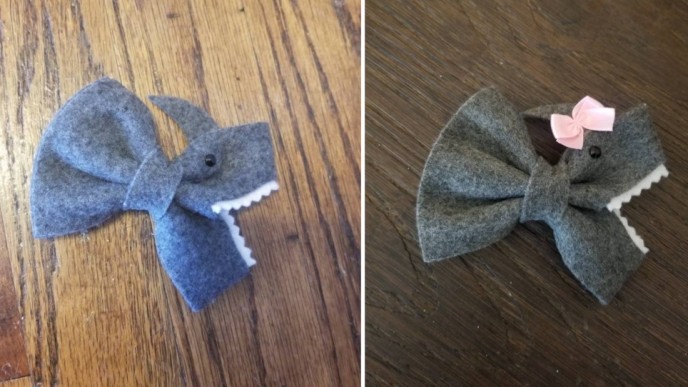 Baby Shark Hair Bows Just $5 @ Etsy