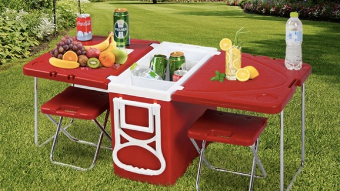 Costway Cooler Picnic Tables $73 Right Now @ Walmart